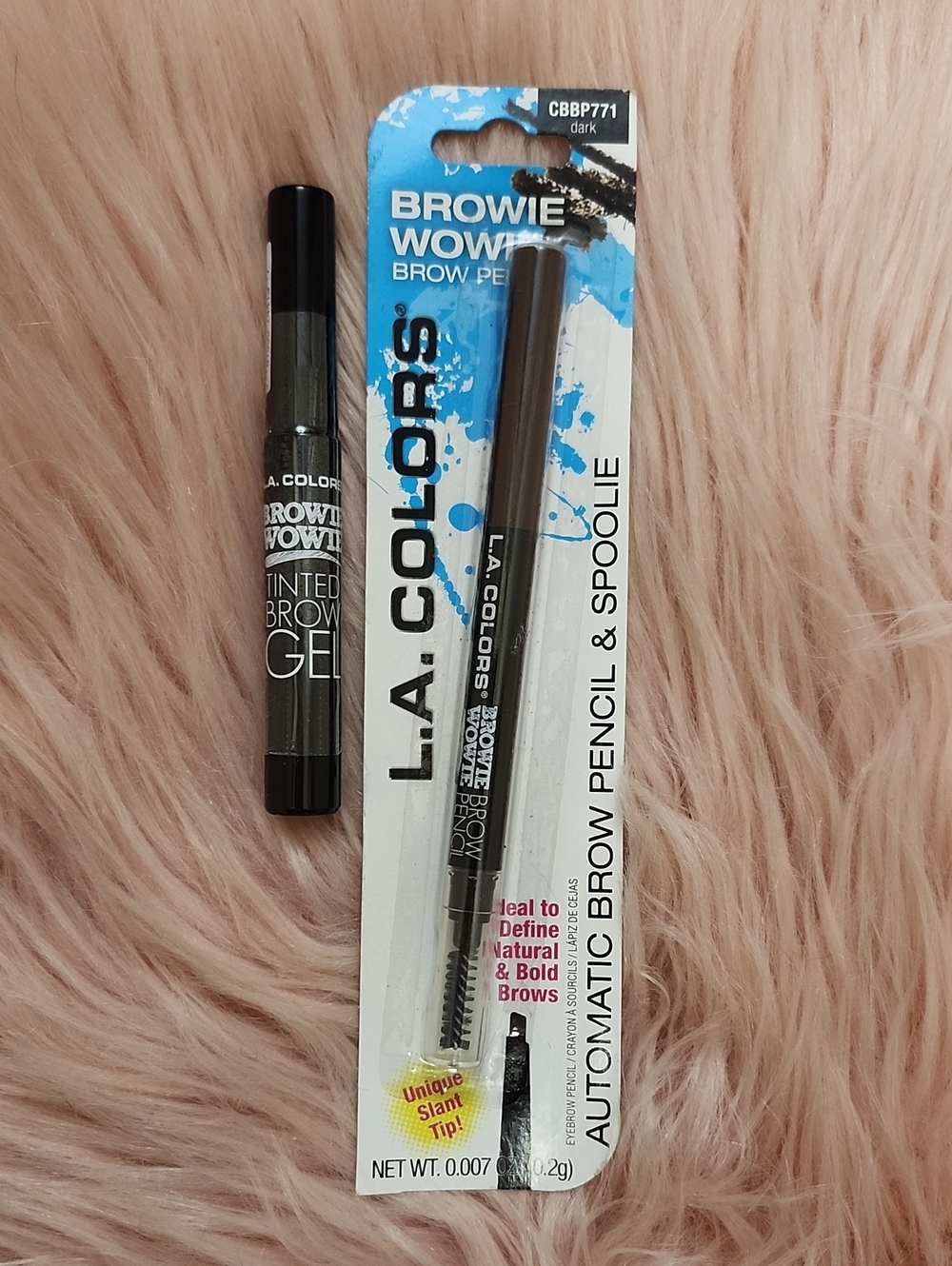 BROWIE WOWIE! Brand New 2CT BUNDLE L.A.COLORS TINTED BROW GEL & BROW PENCIL